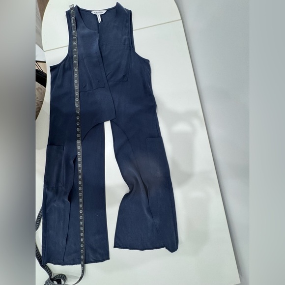 BCBG Generation Elegant Navy Sleeveless Duster Size XS - Picture 9 of 9